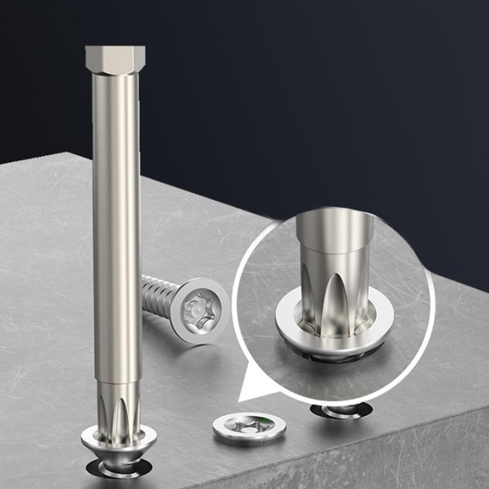 50mm magnetický dutý šroubovák Torx bity 1/4 palcové elektrické šroubováky ze slitinové oceli se šestihrannou stopkou hlava T7-T40