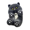 Halloween Animal Squeeze Toy Glossy Flocking Cartoon Dog Rabbit Stress Relief Pinch Sensory Toy Kids Adults Soft TPR Calming Stress Ball Fidget Toy