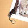 Faux Crocodiles Leather Claw Shaped Keychain Stylish Unisex Keyring Pendant Fashionable Accessory for Bags and Keys