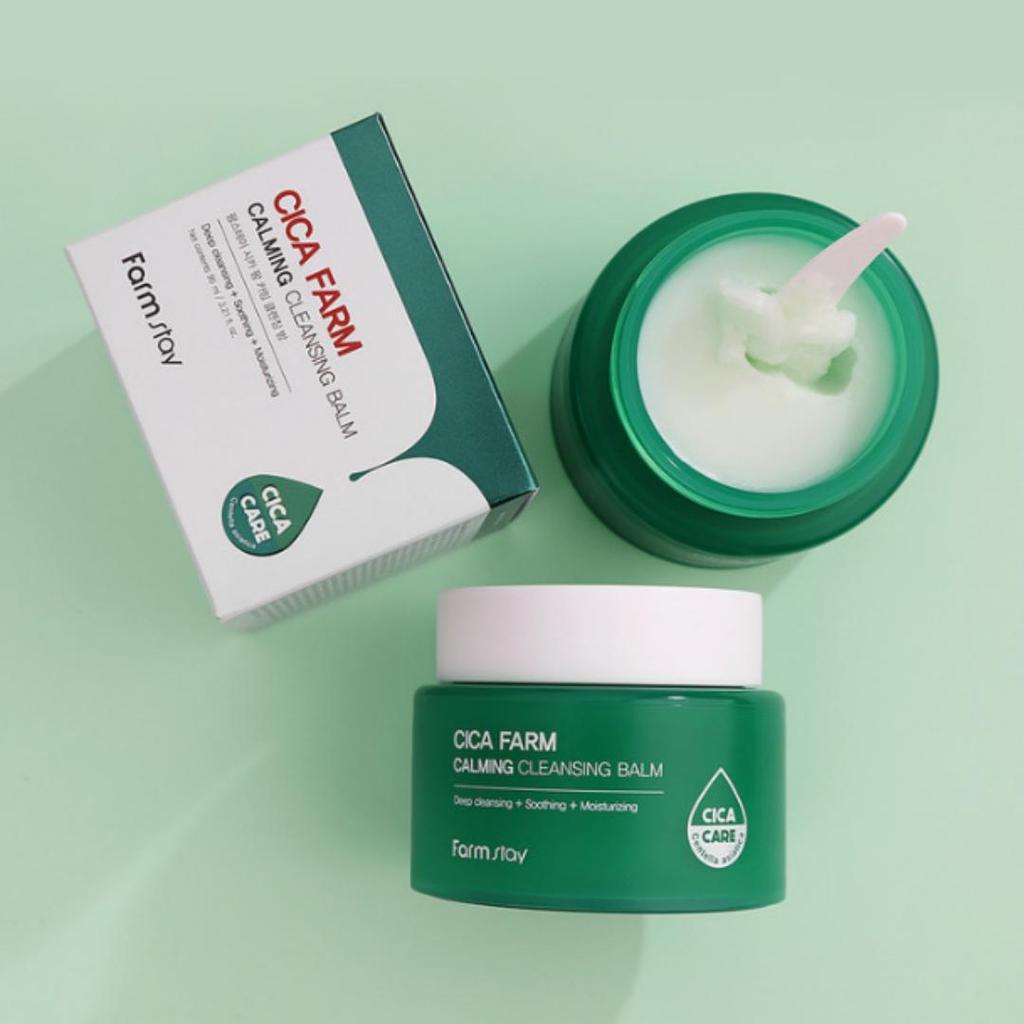 FARMSTAY Cica Farm Calming Cleansing Balm 95ml