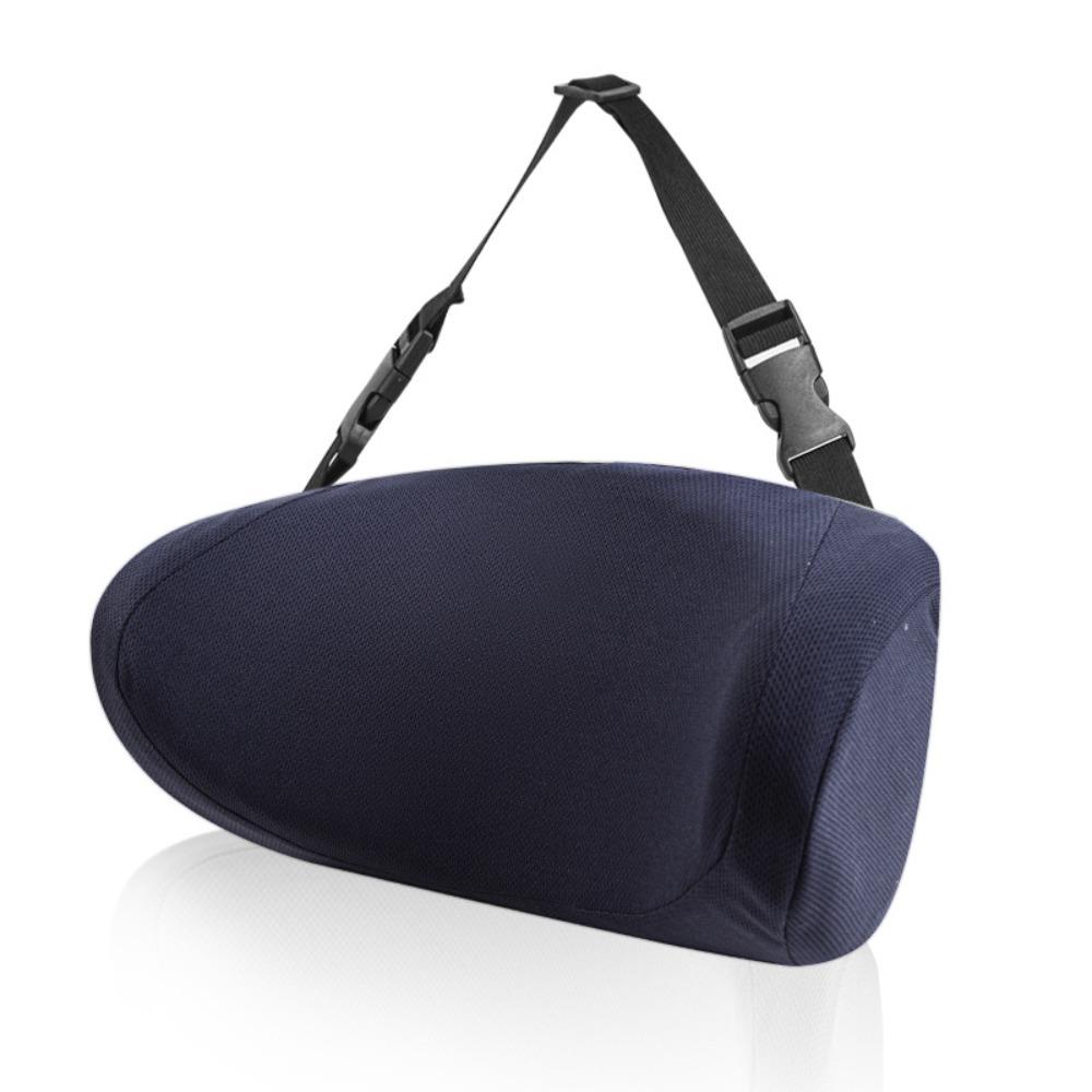 Multifunctional Car Pillow Neck Rest Invisible Zipper Design U Shaped Car Pillow  Auto Use темно-синий