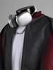 European & American Streetwear Color Block Patchwork PU Leather Baseball Jacket