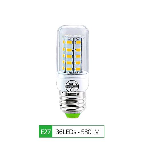 Corn LED Lamp 220V E14 E27 Bulb Lamp Strong Light 2700K 6500K Corn Bulb Light 2835SMD 360 Beam Angle Replace Halogen Lighting
