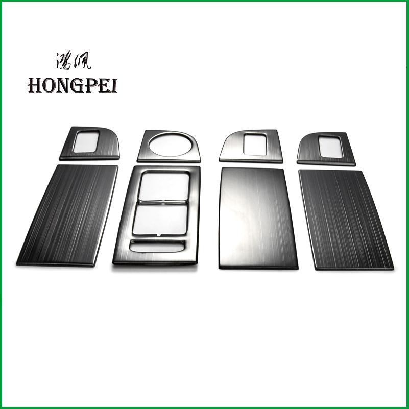 Car styling stainess steel Window Lift Switch Adjustment panel Cover Sticker Trim For Skoda Octavia A7 LHD 2014-2018 Auto Parts
