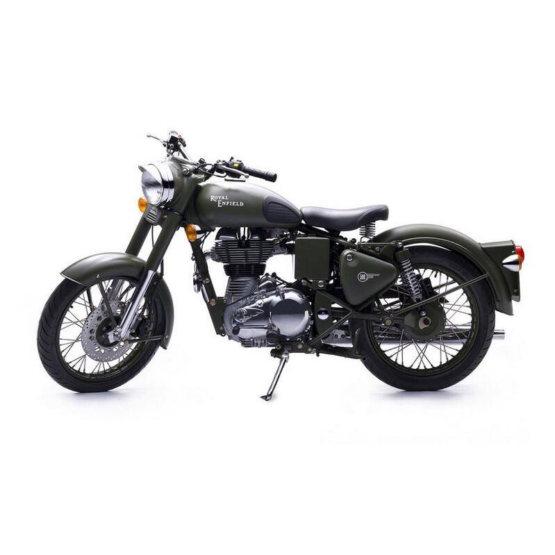 BLACK "TANK STRAP BAG " FIT FOR ROYAL ENFIELD Old Classic 350/500