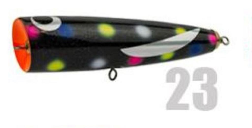 Feed Cone 150 Hand Made Wood Popper Floating Lure 150 grams 23 (7023)