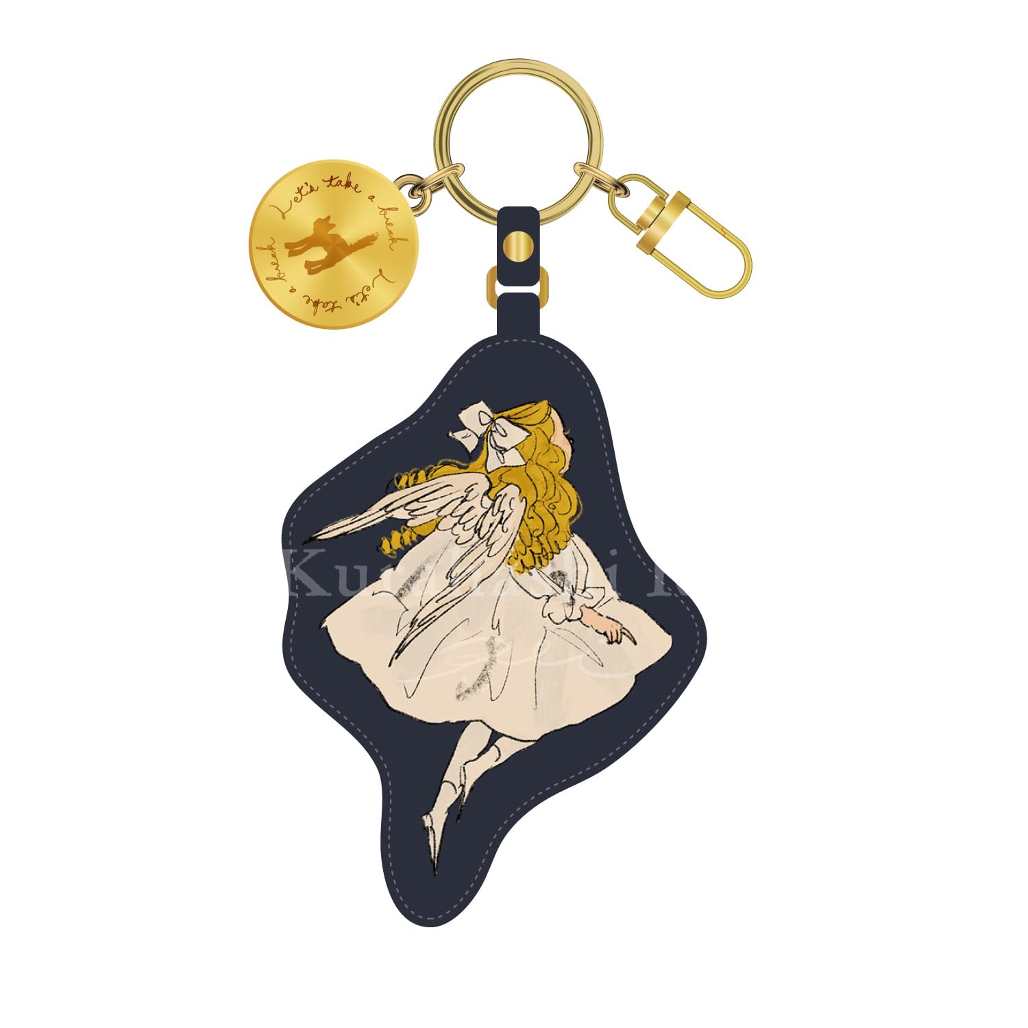 Gakken Stafle Курахаси Рей Брелок-подвеска Черный G12801