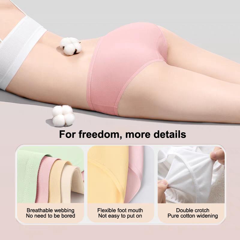 5Pcs/Set Women Cotton Disposable Panties Free Washing Portable Postpartum Monthly Shorts Daily Underwear For Business Trips