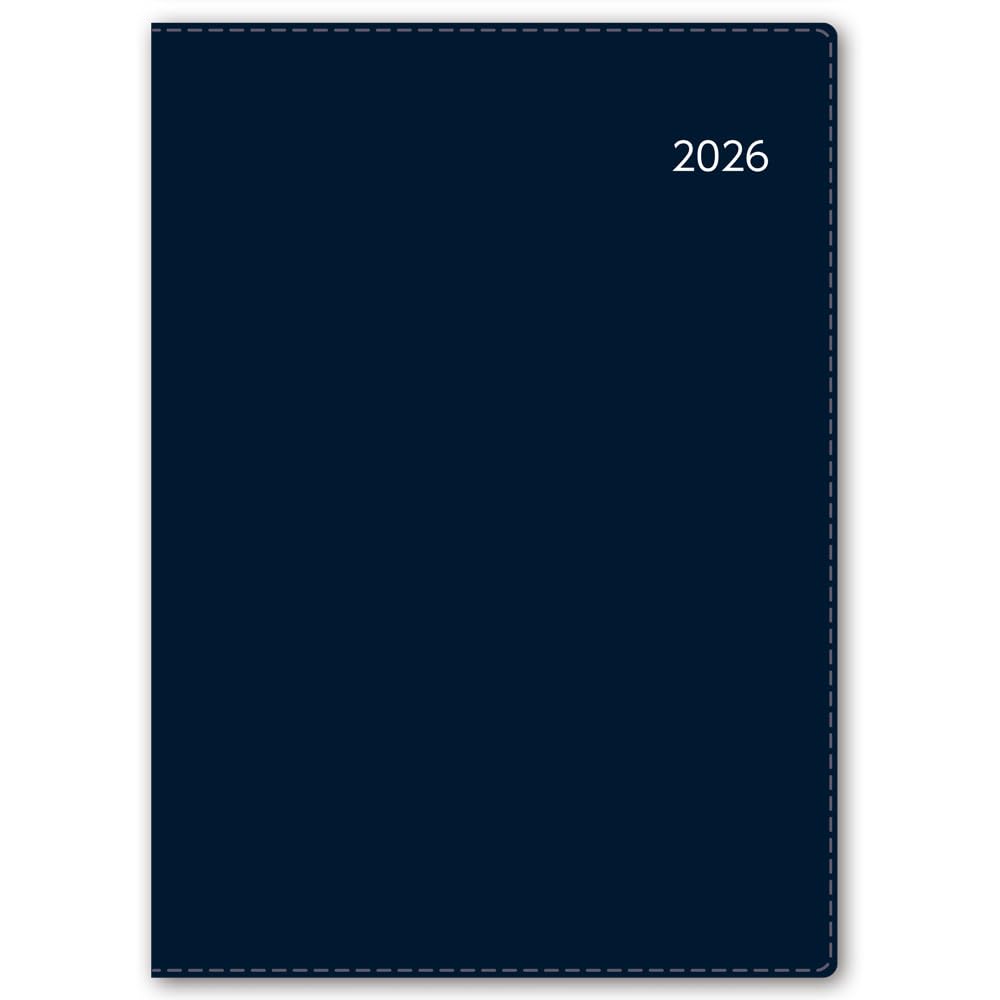 

NOLTY 2026 A5 Недельный Бизнес Базовый 6701 Декабрьский Ежедневник, Синий, (Начинается в 2025)