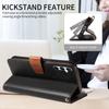 For Samsung Galaxy A25 5G (Global) (161.0 x 76.5 x 8.3mm) Case RFID Blocking PU Leather Wallet Flip Phone Cover with Wrist Strap