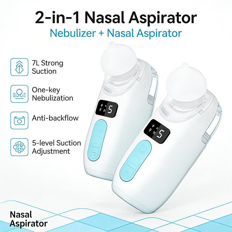 Rapid Mist 2-in-1 Baby-Nasensauger & Vernebler – Notfallhilfe