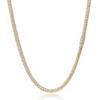 6mm Zircon Cuban Link Necklace & Bracelet: European/American Hip Hop Jewelry