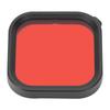 ABS Staubdicht Fotografie Wasserdichte Gehäuse Fall Tauchen Objektiv Filter Tauchen Zubehör für GoPro 8Red