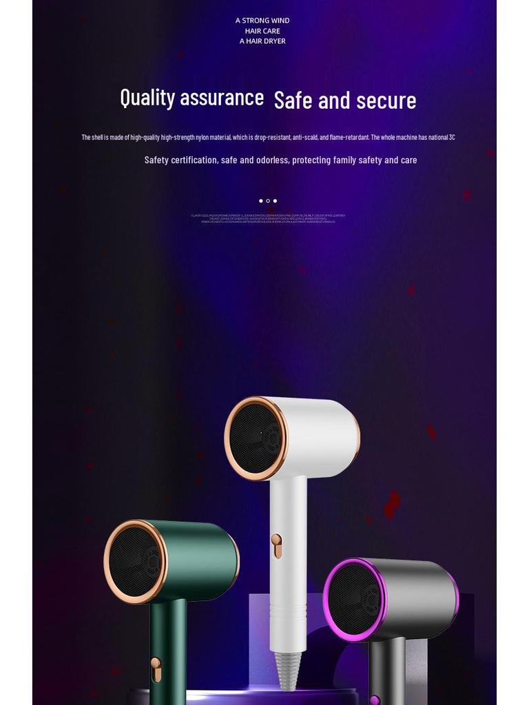Haushalt Heiß & Kalt Haartrockner mit Konstanter Temperatur und Überhitzungsschutz - Ideal für Studentenwohnheime, Geschenke
