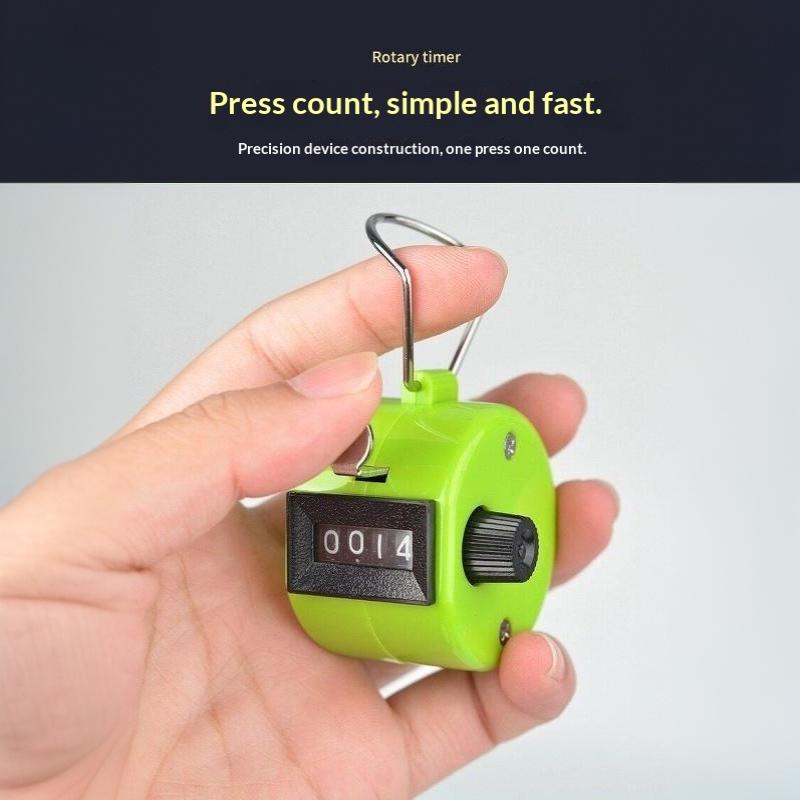 4 Digital Handheld Tally Counter Mechanical Palm Clicker for Golf Score Sports Competition Count 1