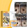 100ml Kitchen Degreasing Cleaning Spray Heavy Duty Oil Cleaner Hood Stove Kitchen Utensils Degreasing and Cleaning