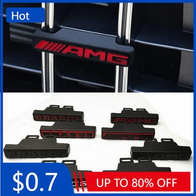 Car Sticker Car Front Grill Badge Emblem Sticker for Mercedes Benz AMG BRABUS W212 W213 W202 W211 W176 W210 W205 Gla Glc Cls Glk