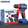 NANWEI 50 Nm 4-in-1 Electric Screwdriver with Multiple Heads ,Brushless Motor ,20 V