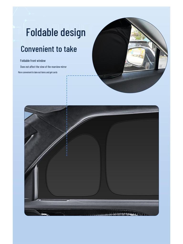 Zeekr 25 MIX Car Sunshade: Sun Protection & Privacy Shade