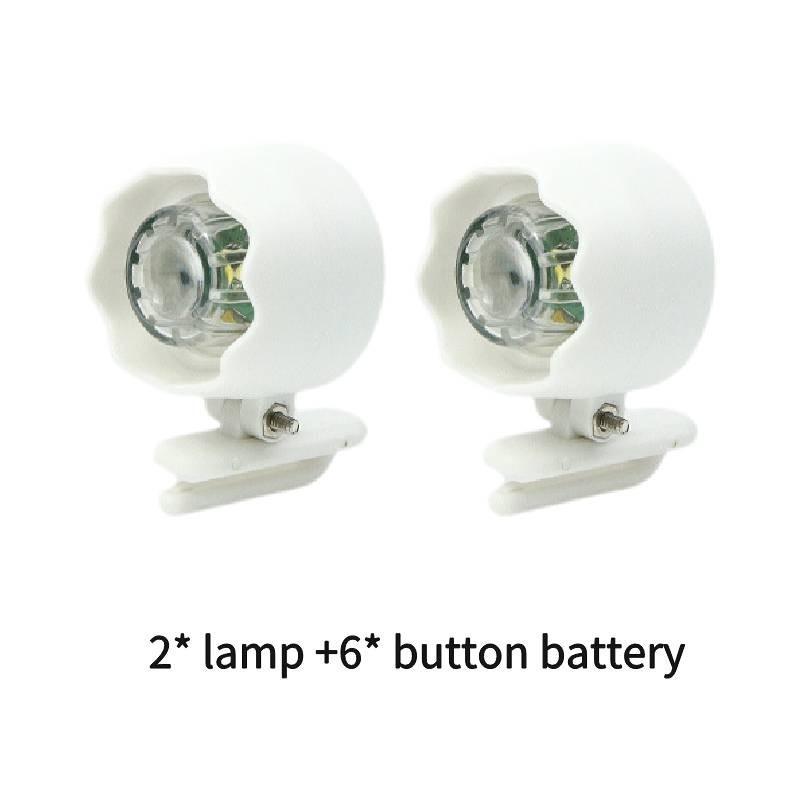 Shoe Led Light White And Black Plastic Material Outdoor Sports Tools Lighting