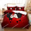 Kawaii Pucca Bedding Set Single Twin Full Queen King Size Bed Set Adult Kid Bedroom Duvetcover Sets 3D Print Anime Bed Sheet Set