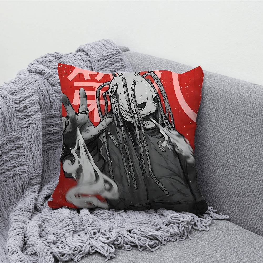 S-Slipk-notS Chibi Pillow Case For Sofa Decor Car Office Room Printing Cushion Cover Decorations and Protector