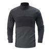 Mens Long Sleeve Tactical Hiking Shirt Camo Breathable Quick Dry Outdoor Training Top