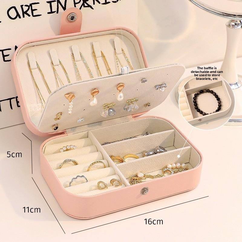 Jewelry Box Vintage Jewelry Storage Box With Multiple Compartments For Travel And Gift Use