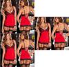 Lace Trim Polyester Satin Chemise Nightgown For Women Elegant Lingerie Sleepwear