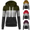 Damska bluza z kapturem Bluza Patchwork Damska bluza z kapturem Pullove