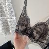 Paper man ultra-thin rabbit ears French lace beautiful back underwear small breasts gather to show breasts small sexy bra cover