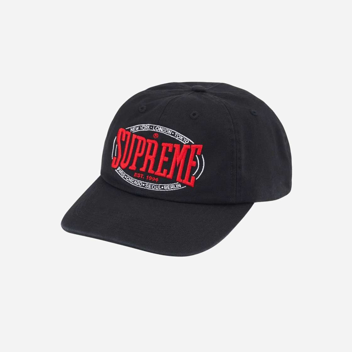 

Кроссовки Supreme Warm Up с 6 панелями, черные 23FW