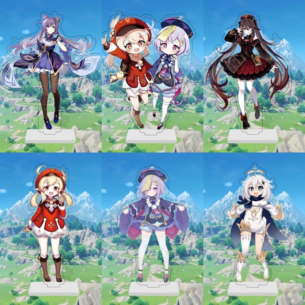 Gorgeous Genshin Impact Acrylic Stand Anime Characters Desktop Display