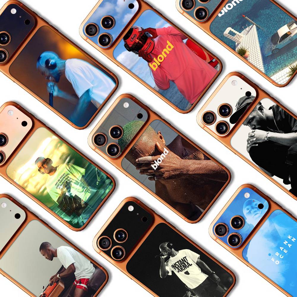 Singer Frank Blonde Oceans Hot Anti-Scratch Back Decal Protective Wrap Skin for iPhone 17 Pro 17 Pro Max