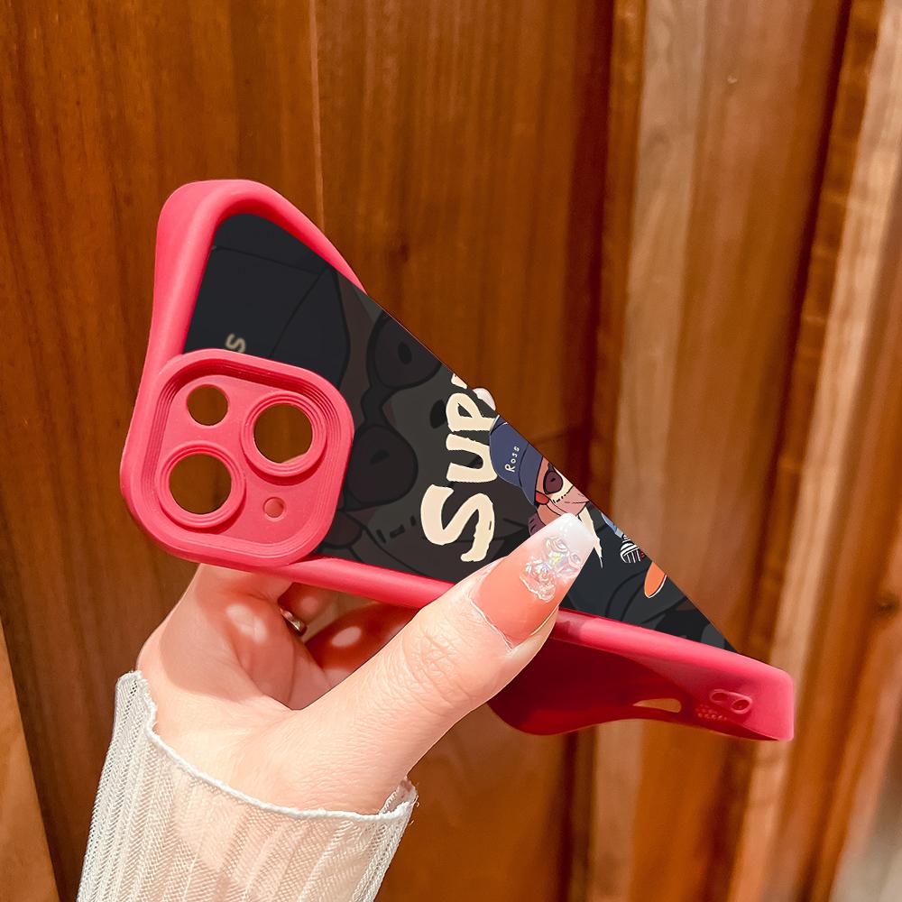 Soft Silicone Phone Casing Full Cover Camera Shockproof Protection Case for Samsung Xiaomi Redmi Poco