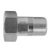 Stainless Steel Pipe Fitting Plumbing Butt Joint Adapter Spa Hot Tub Components Hardware G3/4 To G1