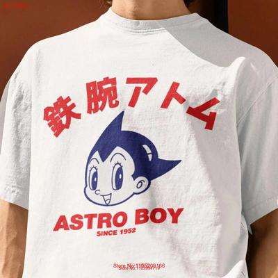 Astro Boy T Shirt Vintage Anime Japanese Clothing Birthday Vintage Washed Stylish Fashion Slightly Comfortable Breathable