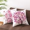 Colorful Tree Printing Decorative Pillowcase Colorful Tree Pillow Case Polyester Tree Pattern Pillow Cover Kussensloop Zt287