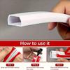 1PC Trunking Floor Anti Stepping Invisible Management Trunking Cover Earth Exposed Wire Routing Trunking