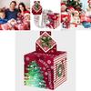 Roter Schneemann Weihnachtsfeier Deko Spardose Geschenkbox für Feiertagsfestlichkeiten