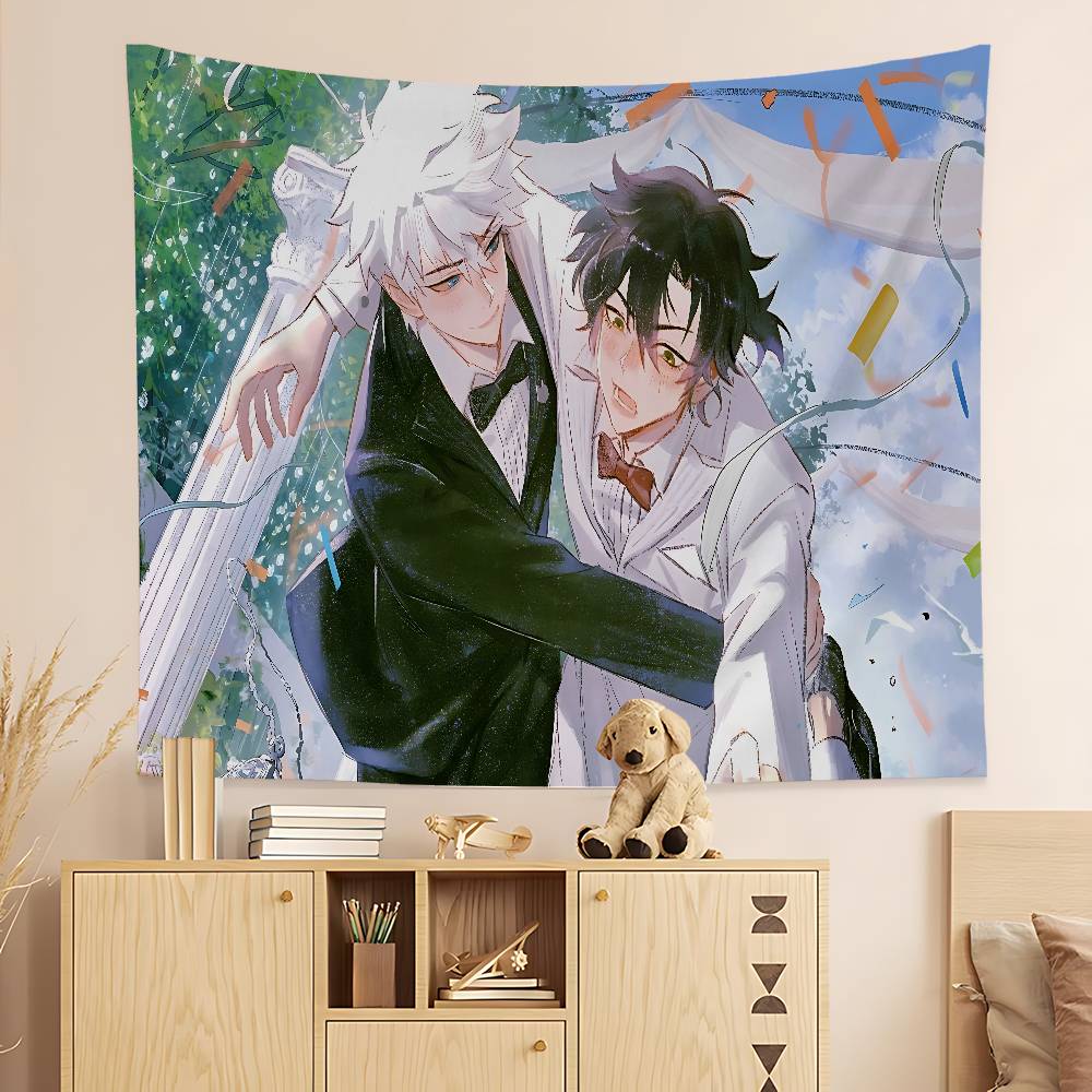 Link CClick Anime DIY Wall Tapestry Hanging Tarot Hippie Wall Rugs Dorm Home Decor