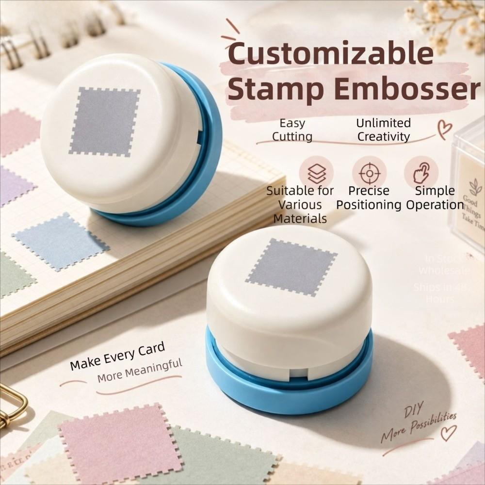 Präzise Positionierung Magnetischer Bastel-Locher Handgemachte Scrapbooking-Maschine für Karten
