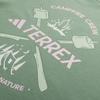 Adidas Terrex Ss25 Logo Letter Crew Neck Raglan Short Sleeve T-Shirt Men T-Shirt Green JI8316