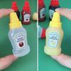 Mini Condiment Bottle Camping Squeeze Bottles for Cookware Bbq Ketchup Oil Cruet Soy Sauce Kitchen Squeeze Sauce Container