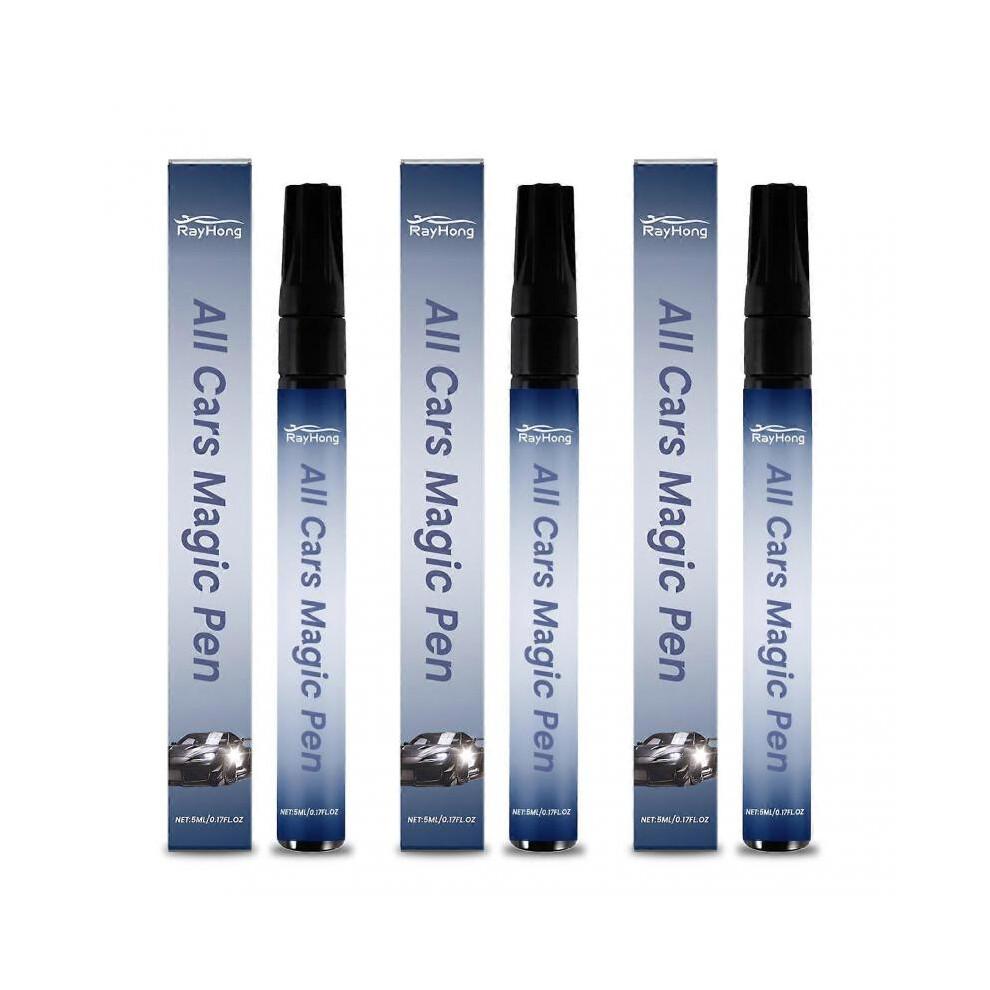 (3pcs)All Cars Magics Pen Car Paint Repair Pen 2 In 1 Scratch Remover Touch-Up Pens Fits All Car Colors