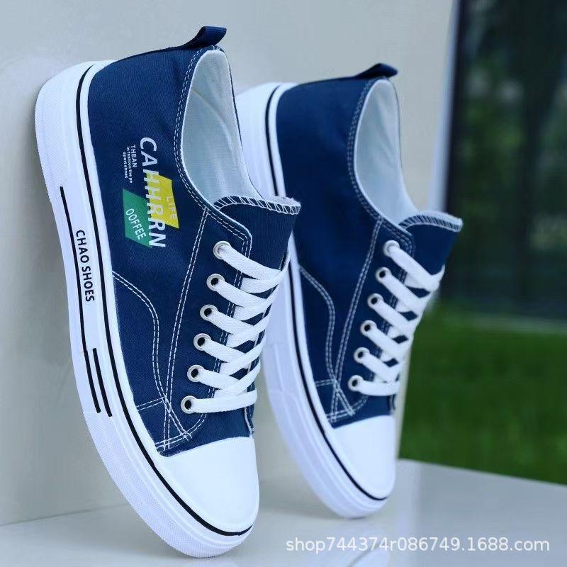 Canvas shoes new spring and autumn sports casual shoes breathable board shoes soft sole non-slip cloth shoes