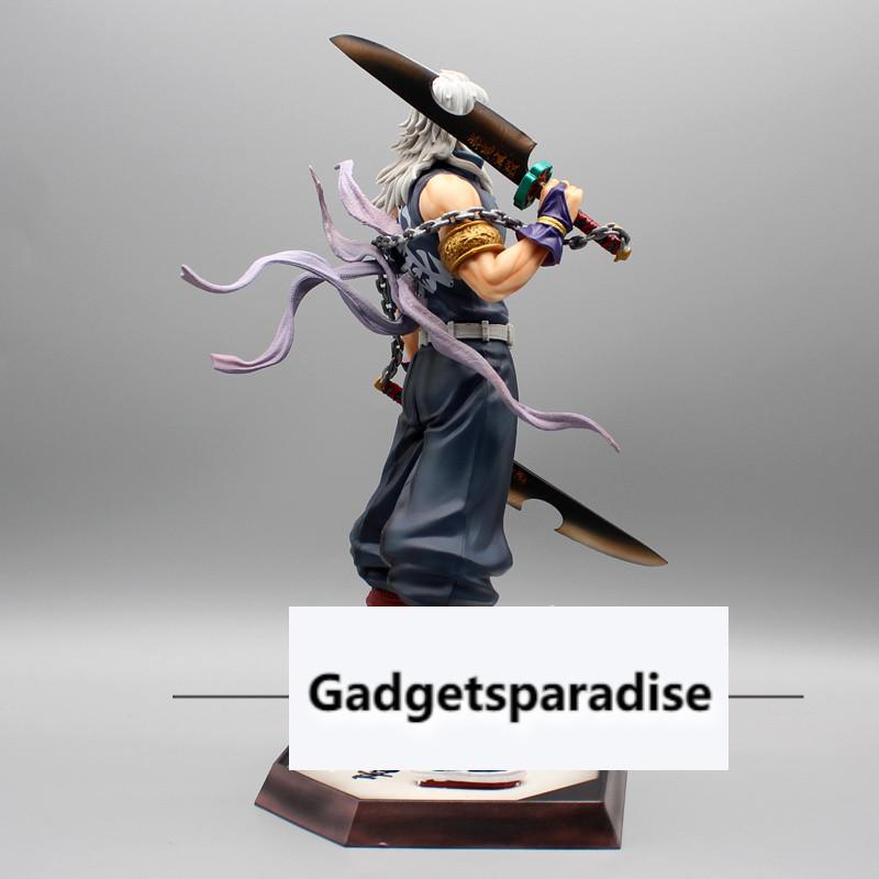 16CM Anime Demon Slayer Uzui Tengen PVC Action Figure Model Toy Doll Kid Gifts
