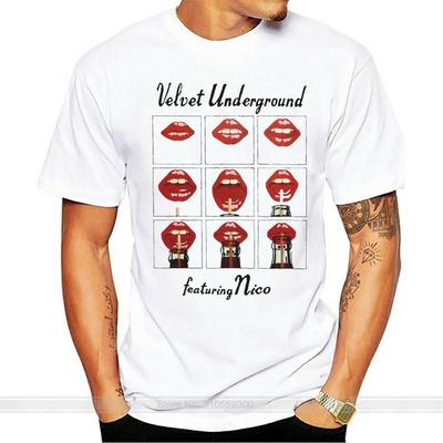 Velvet Underground Featuring Nico Dar Kesim Tişört Klasik Pamuk Erkek Kısa Kollu Tişört