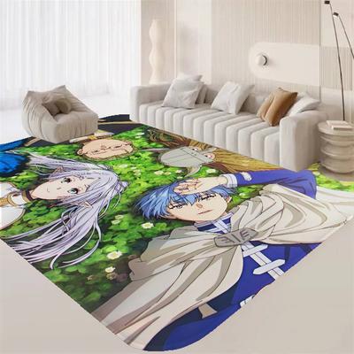 Anime Frieren Fußmatte für den Eingangsbereich Nordischer Stil Schlafzimmer Wohnzimmer Fußmatte Zuhause Balkon Rutschfest Modernes Wohndekor