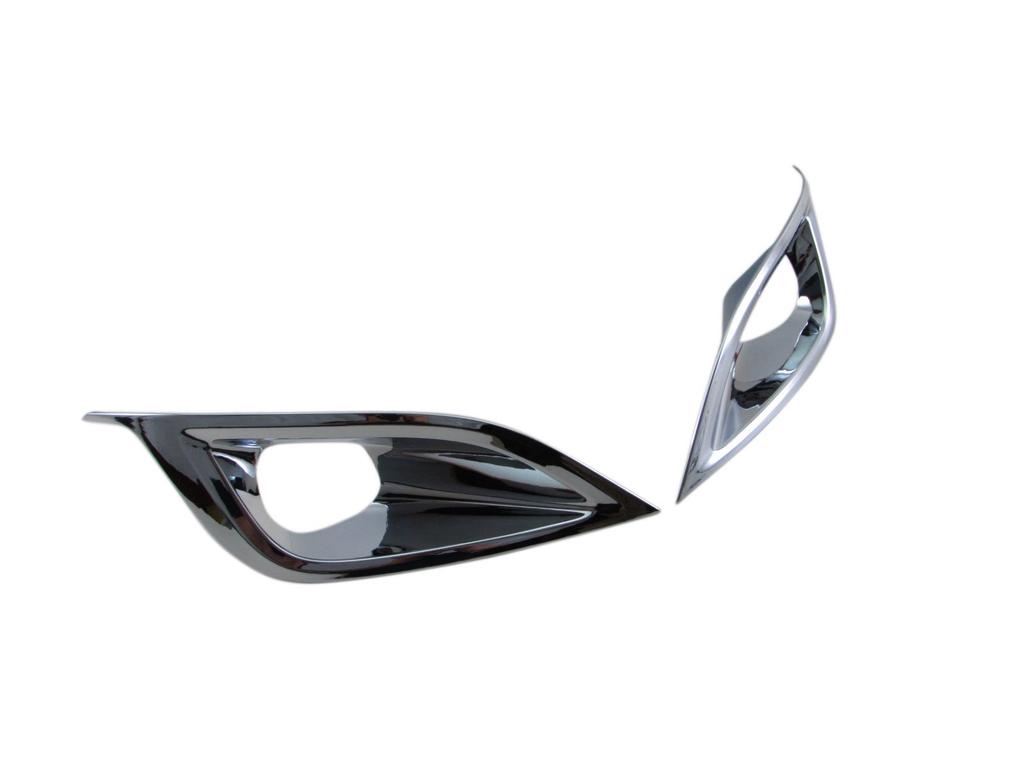 BRIGHTZ Chrome Fog Light Covers for Honda Esquire Part Number 80/85 (Late Model) [FOG-COV-266] (ZRR80G, ZRR85G, ZWR80G, ZRR80, ZRR85, ZWR80, ZRR, ZWR,